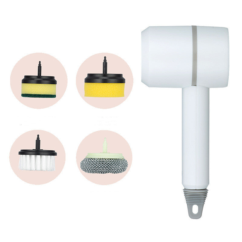 Cleaning Brush Dishwashing Brush Automatic Wireless USB Rechargeable Professional Kitchen Bathtub Tile Cleaning Brushes