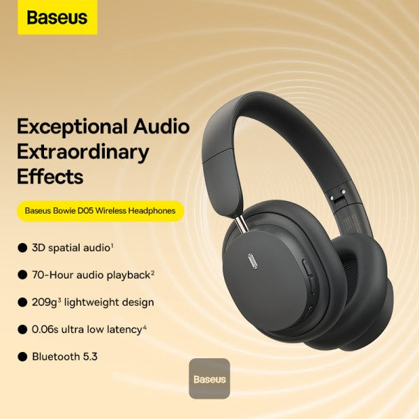 Baseus -  Wireless Headphones ©