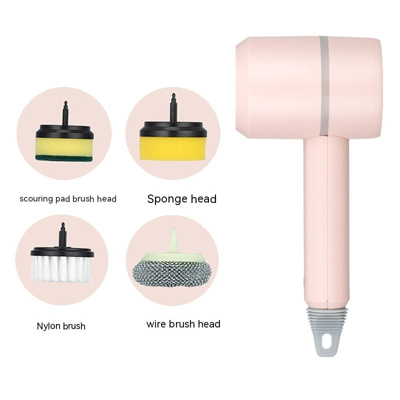 Cleaning Brush Dishwashing Brush Automatic Wireless USB Rechargeable Professional Kitchen Bathtub Tile Cleaning Brushes
