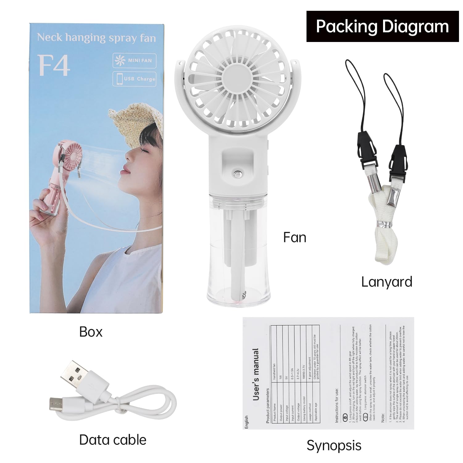 Steering Spray Fan