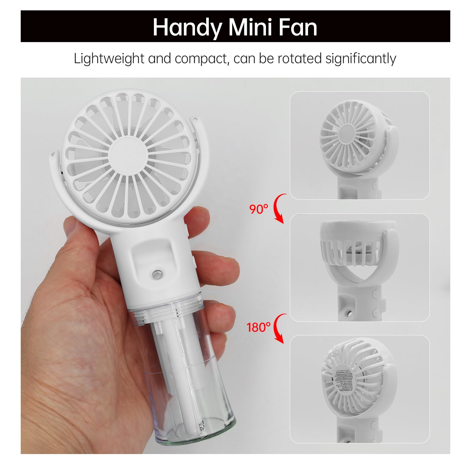 Steering Spray Fan