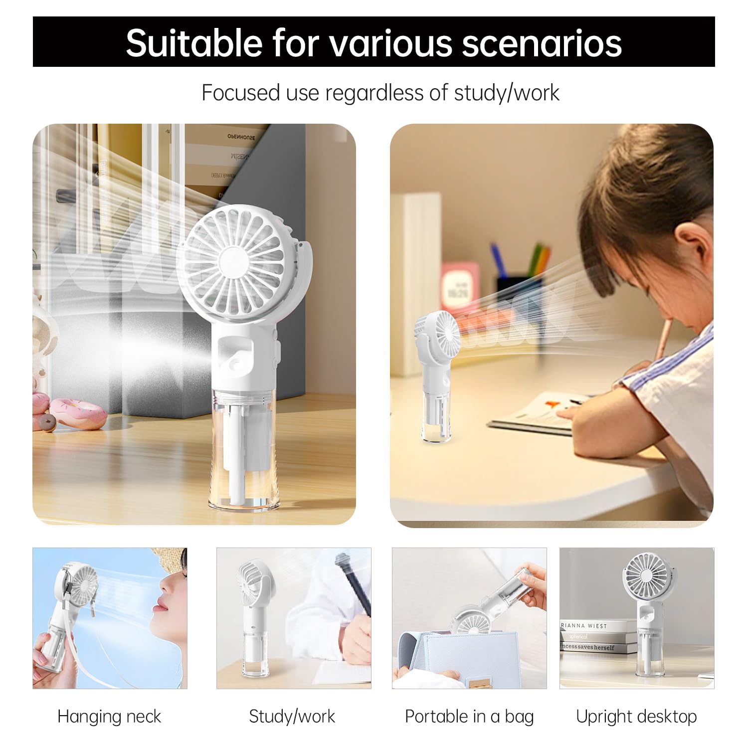 Steering Spray Fan