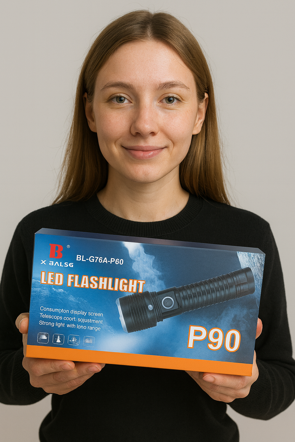 P90 LED Flashlight