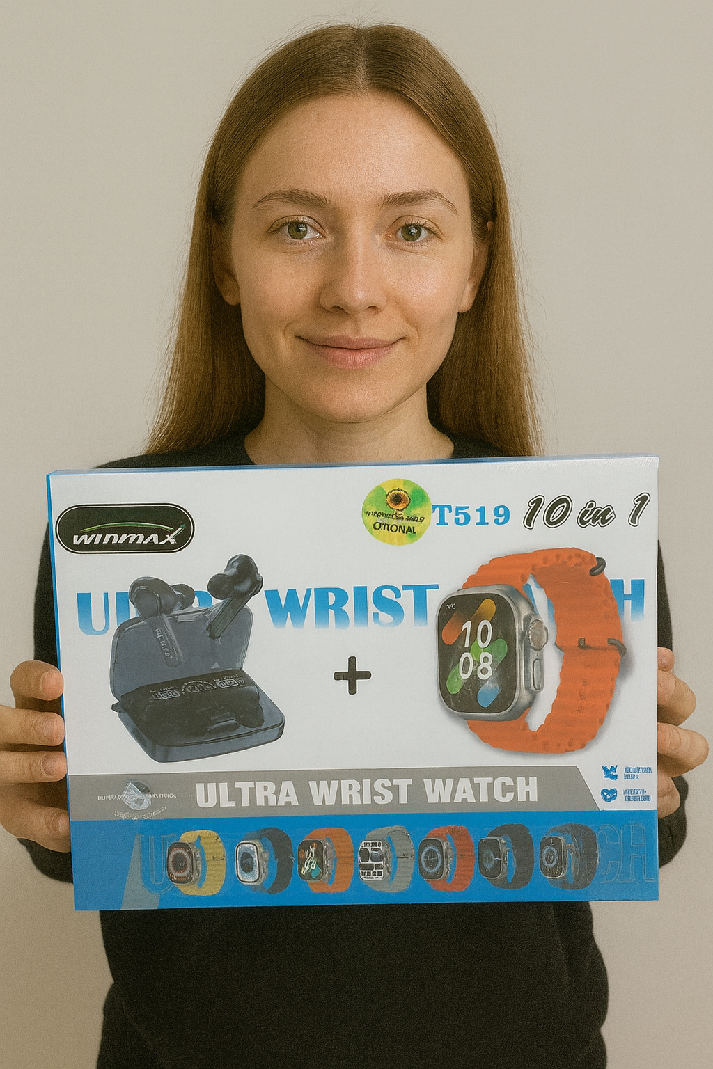 Win Max - 10-in-1 Ultra Smart Watch Set