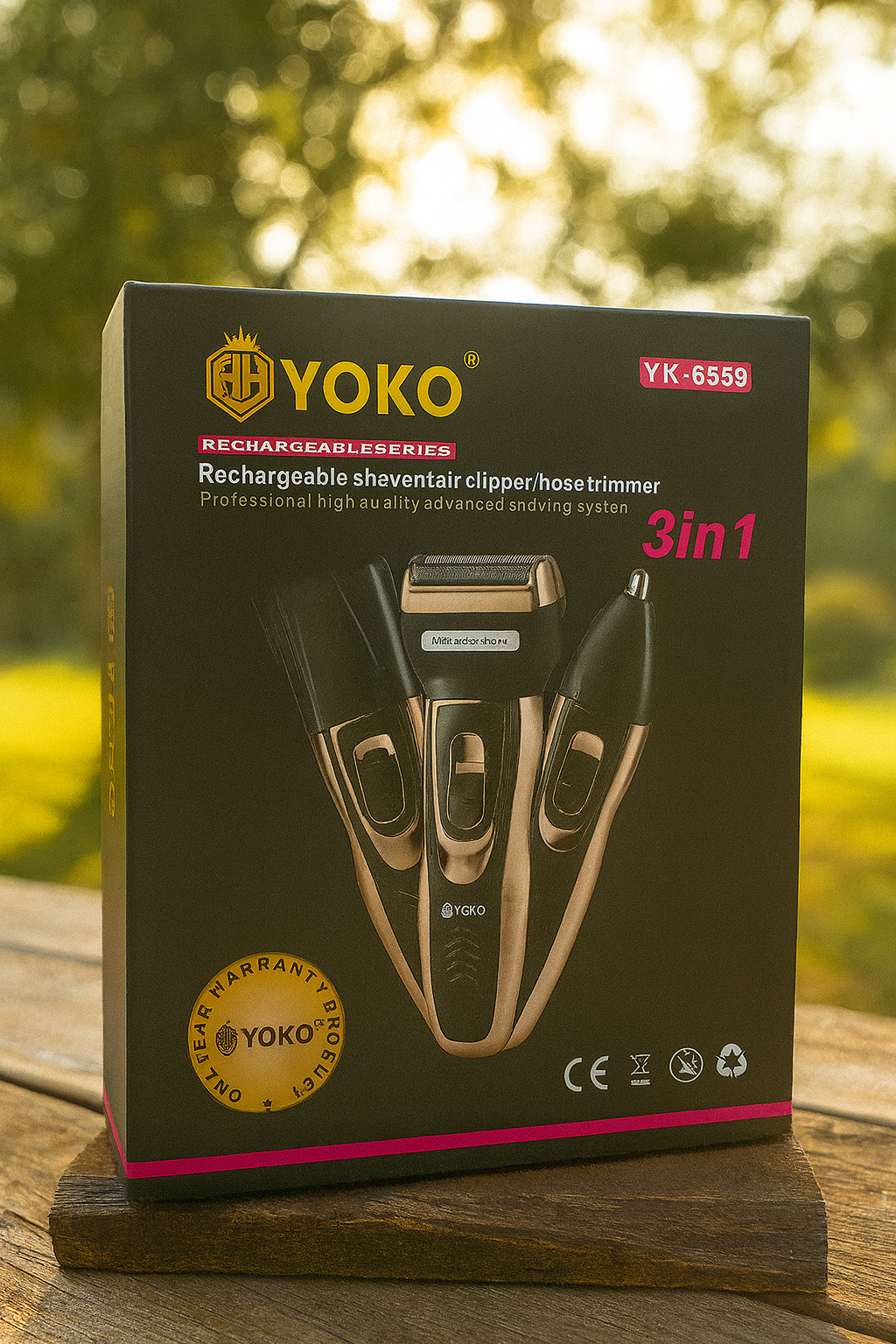Yoko - 3-in-1 Hair Clipper