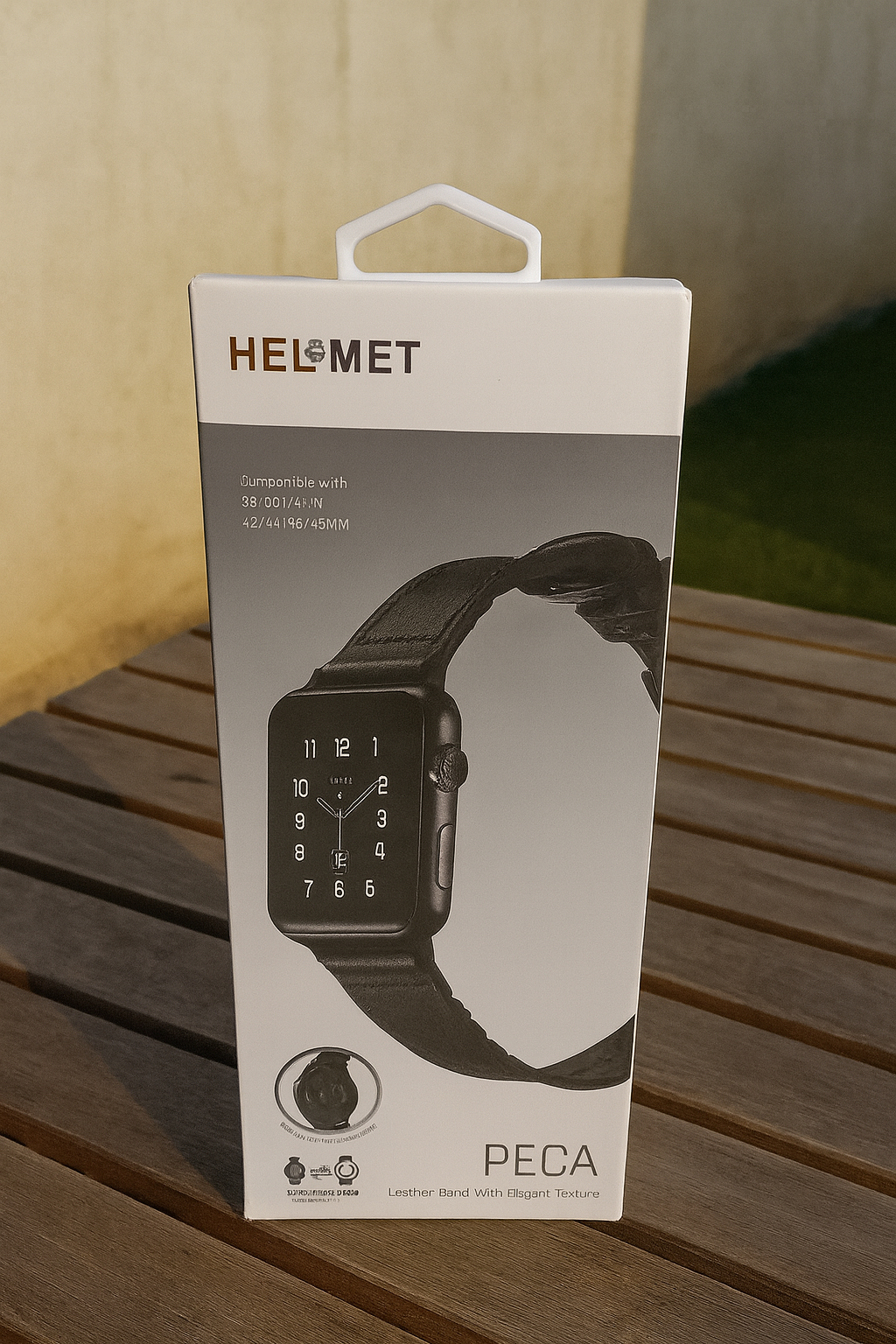 Helmet - Peca Leather Watch Band