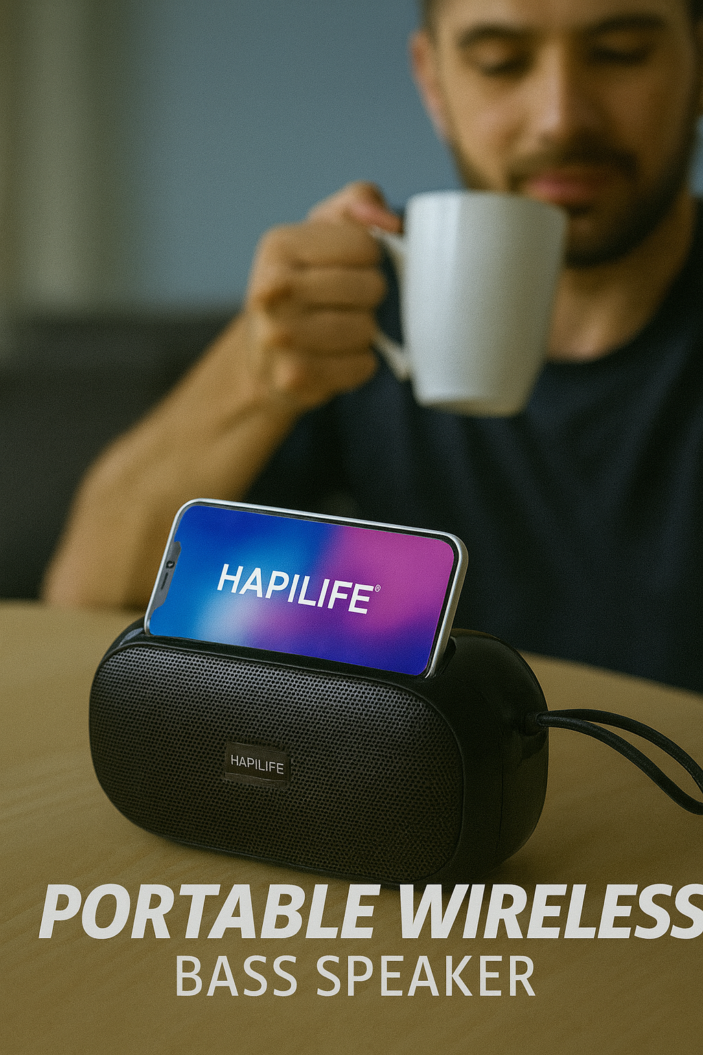 Hapilife - Portable Wireless Speaker