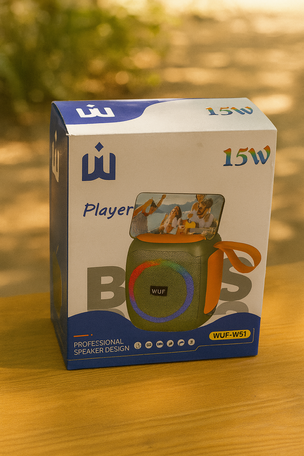Portable Light Bluetooth Speaker