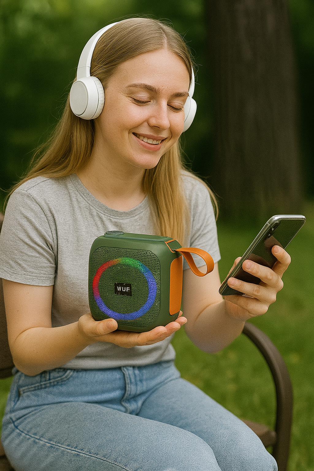 Portable Light Bluetooth Speaker
