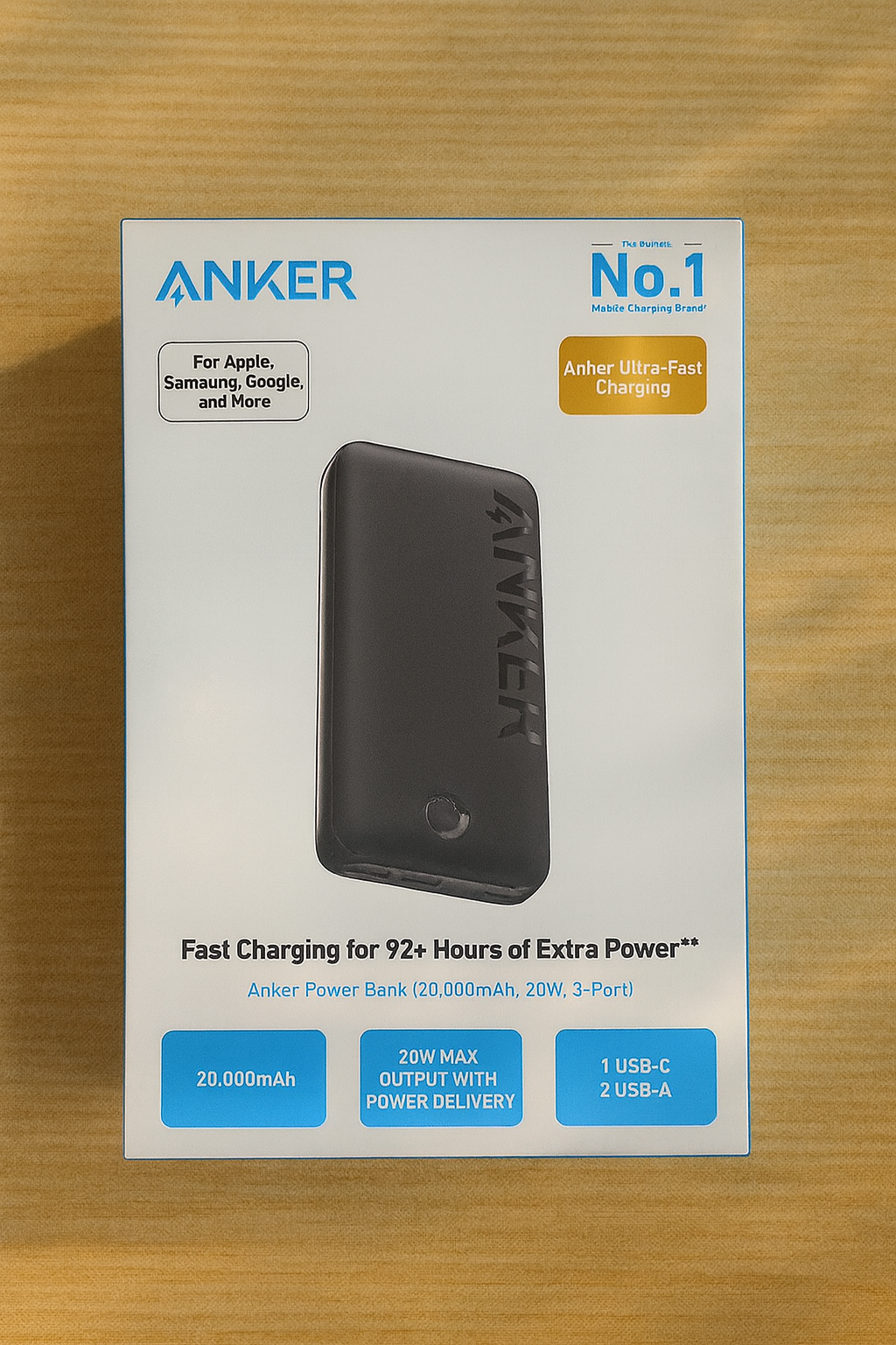 Anker - High Capacity Power Bank