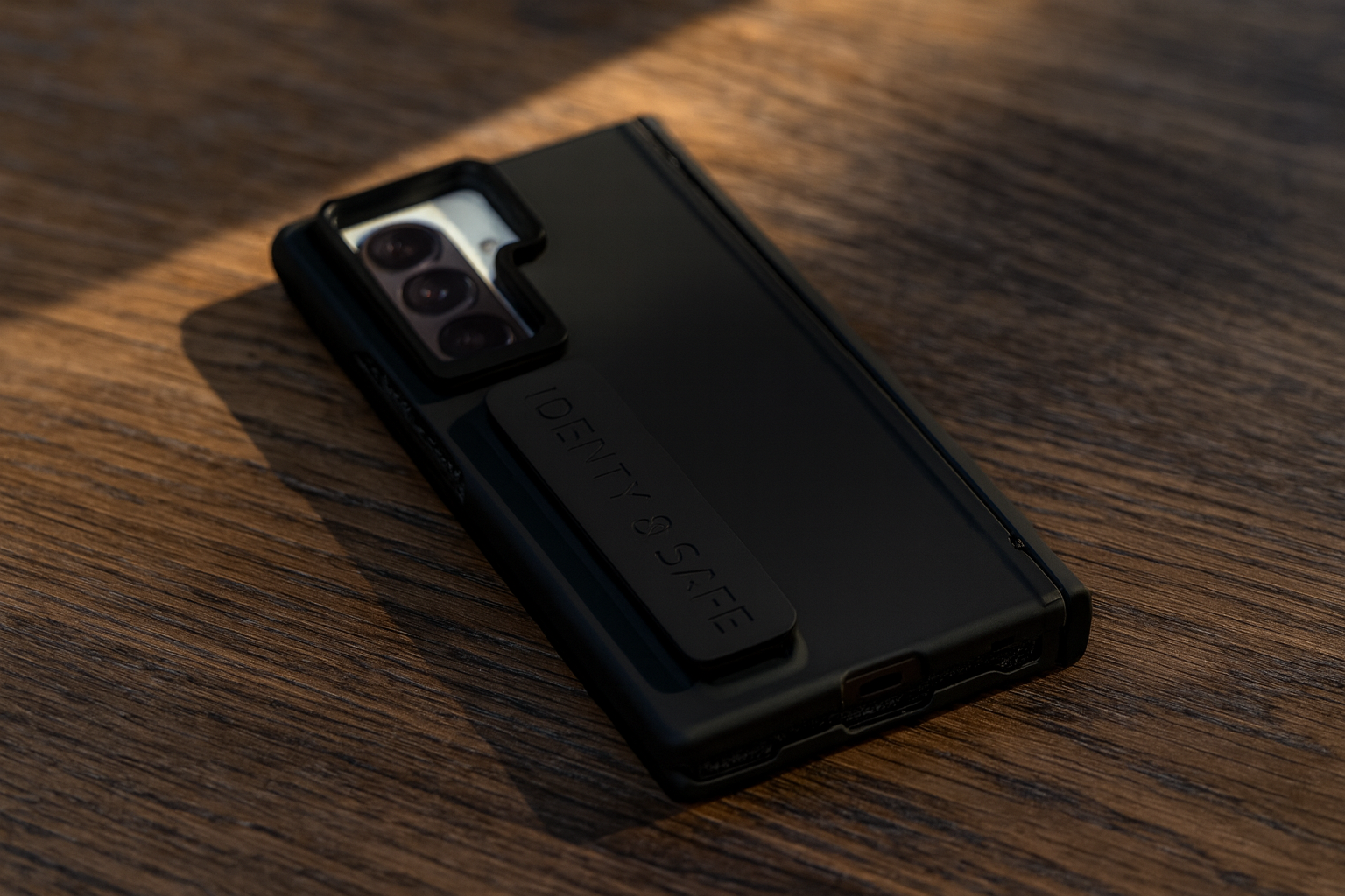 Matte Hinge‑Kickstand Case