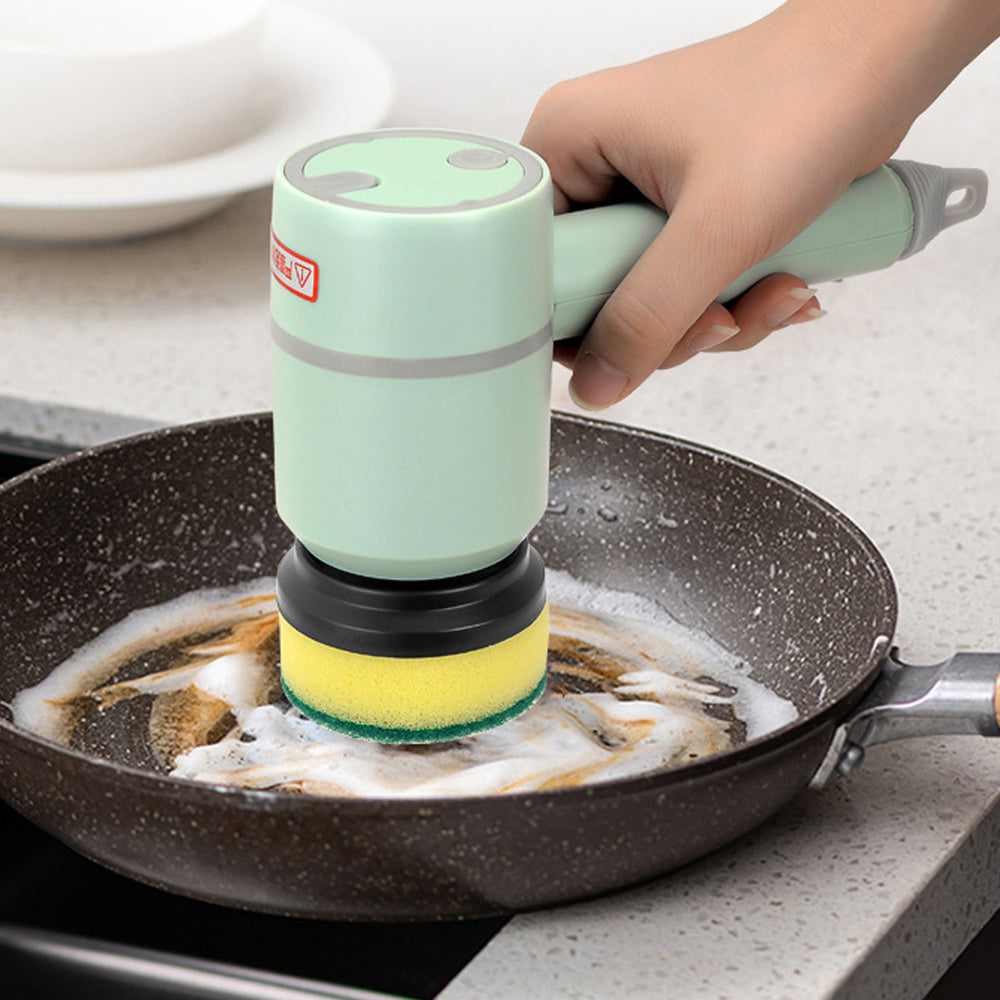 Cleaning Brush Dishwashing Brush Automatic Wireless USB Rechargeable Professional Kitchen Bathtub Tile Cleaning Brushes