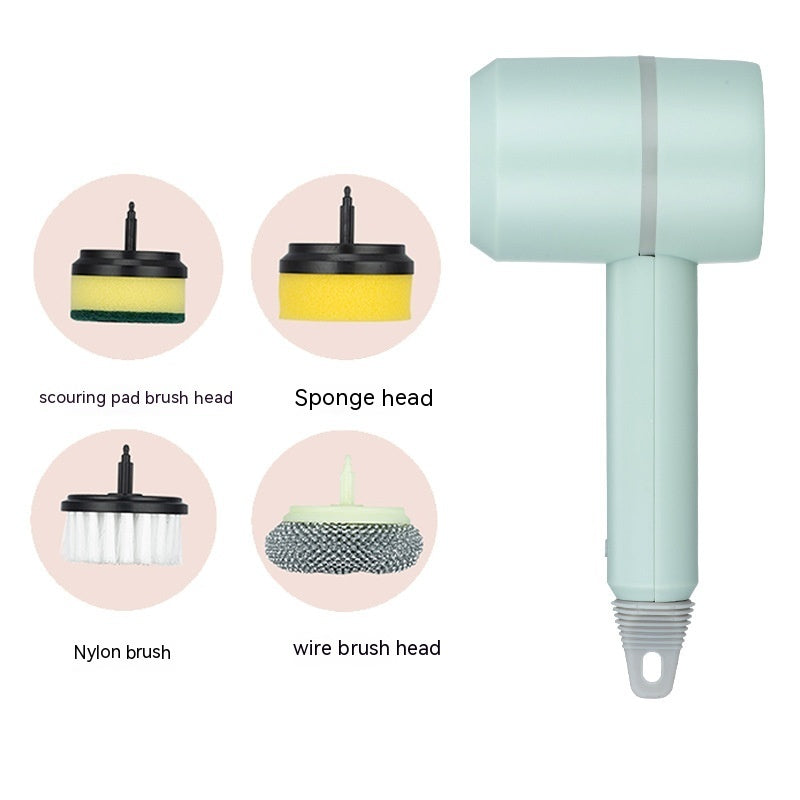 Cleaning Brush Dishwashing Brush Automatic Wireless USB Rechargeable Professional Kitchen Bathtub Tile Cleaning Brushes