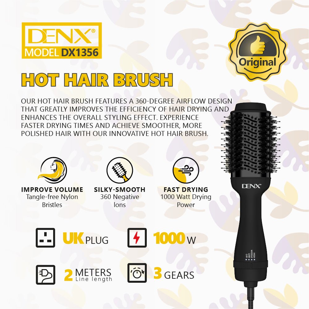Denx - Hot Hair Brush (Original)