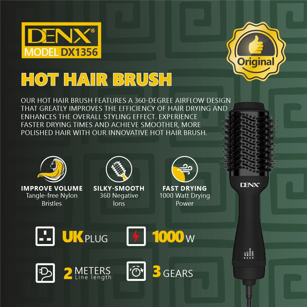 Denx - Hot Hair Brush (Original)