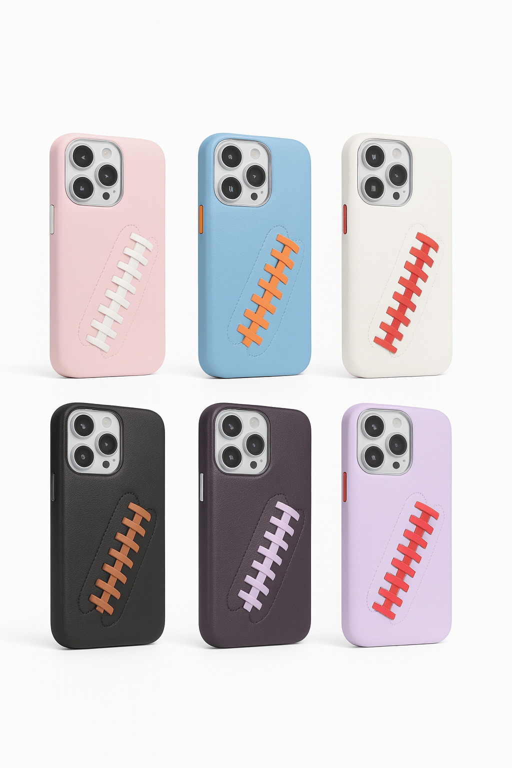 Gridiron Lace Accent Protective Phone Case
