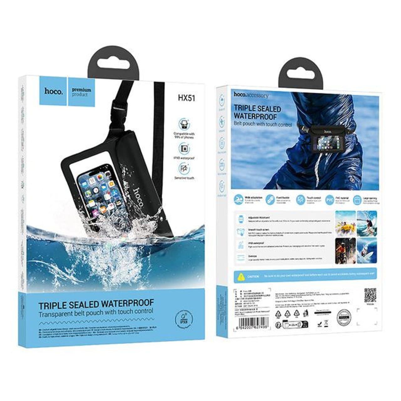Hoco Triple Sealed Waterproof Pouch
