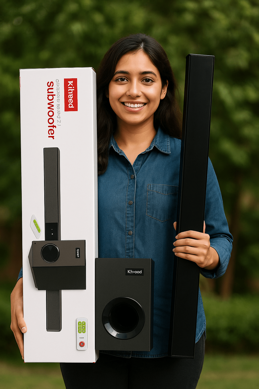 KBroad - Cinema Soundbar & Subwoofer Set