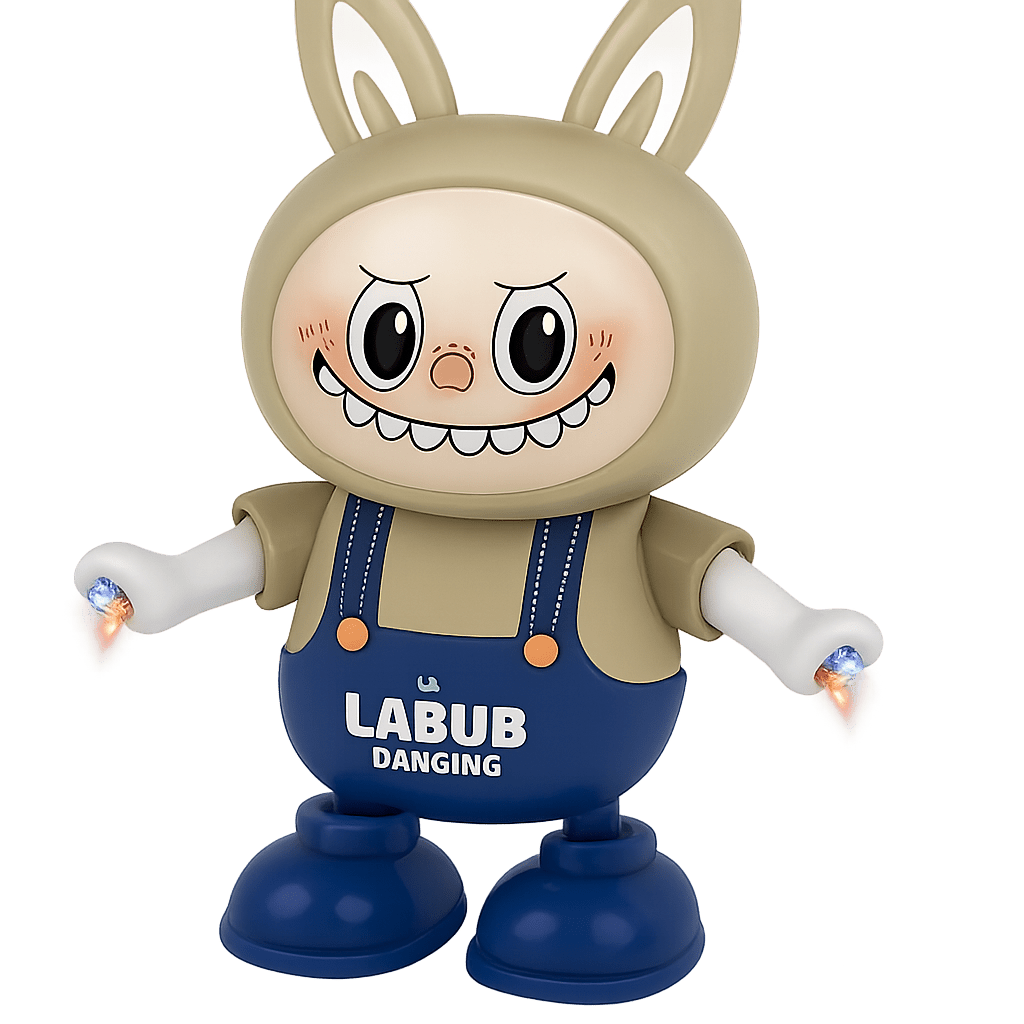Labubu Dancing - Electric 3D Light & Music Recording Toy
