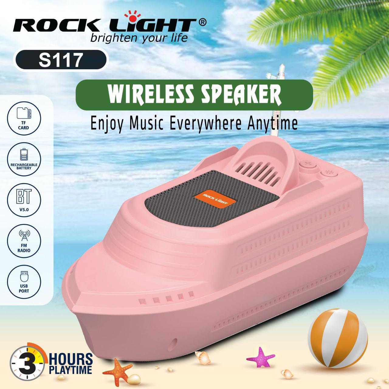 Rock Light Car Wireless Speakers