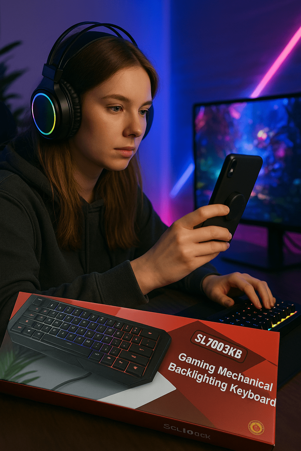 SmartLink - Gaming Mechanical Backlighting Keyboard