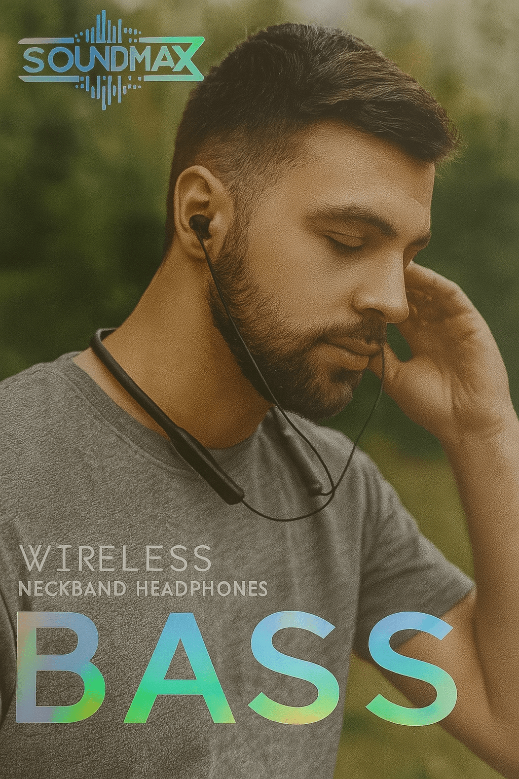 Soundmax - Wireless Neckband Headphones