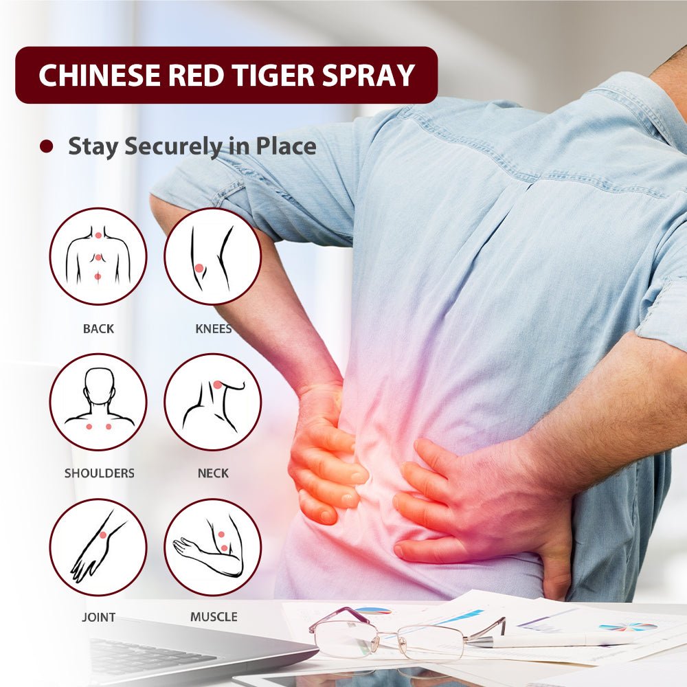Sumifun Red Tiger Medicated Oil & Spray – Herbal Pain Relief for Muscles, Joints & Arthritis