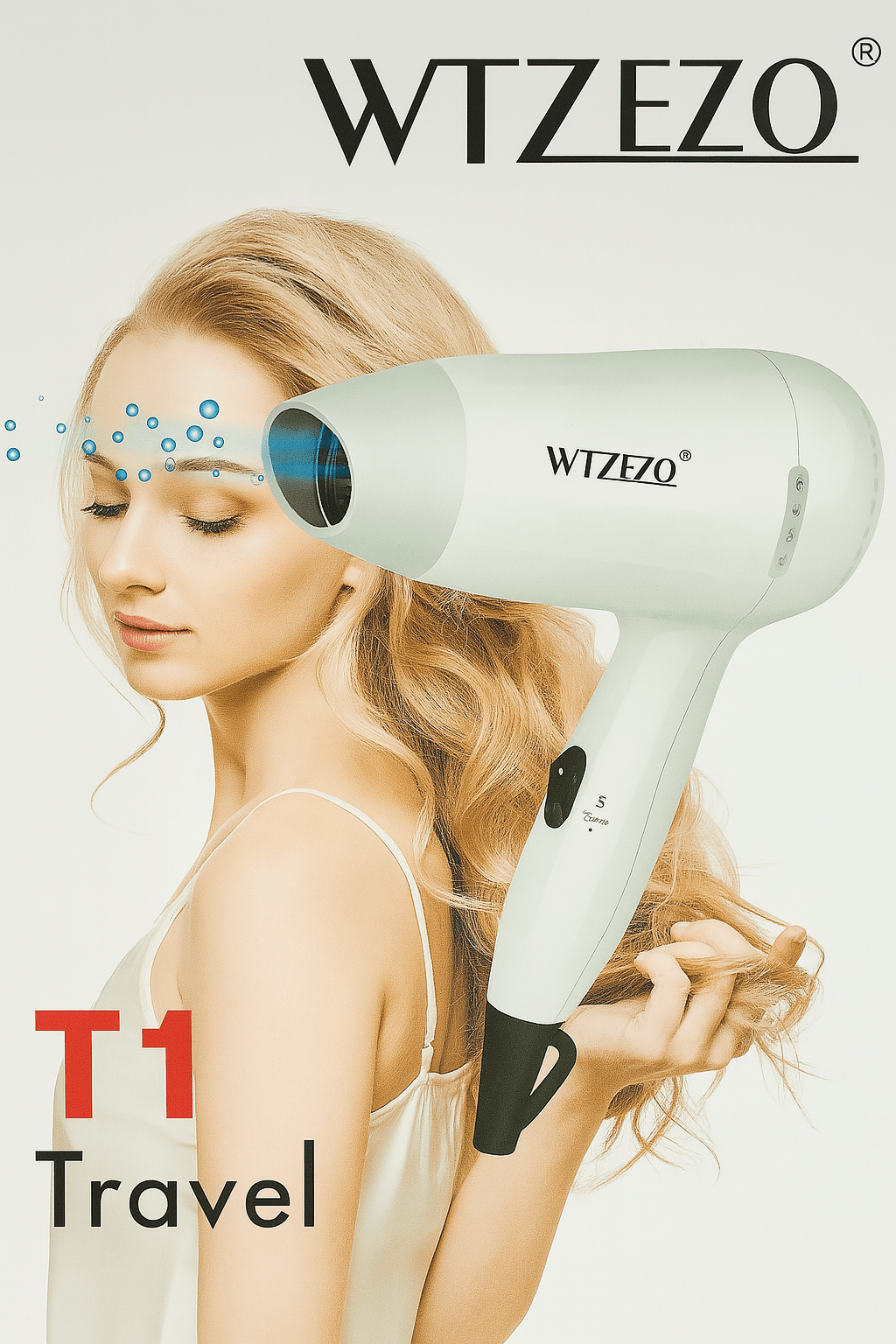 Wtzezo - Travel Hair Dryer (Original)